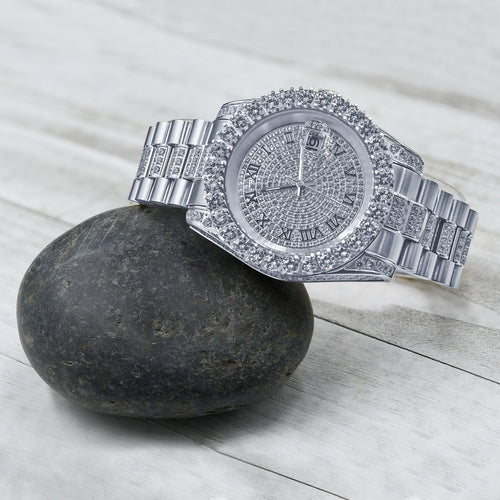 Forte Steel CZ Watch