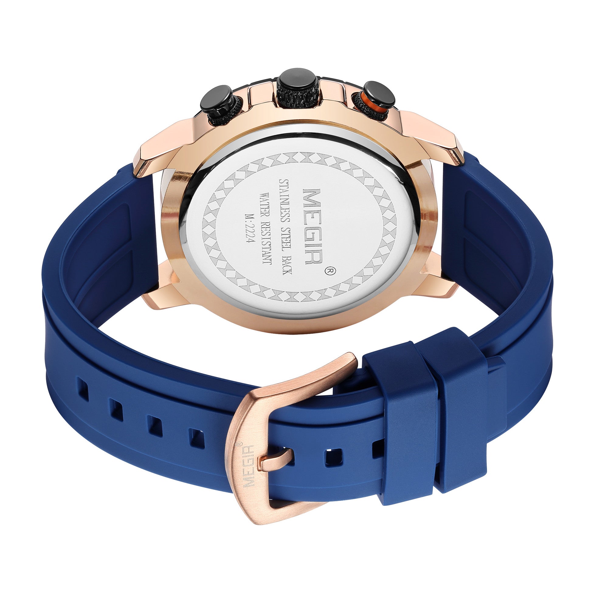 Luxury Military Watches for Men Fashion Sport Quartz Wristwatch Waterproof Silicone Band Male Clock Chronograph with Date